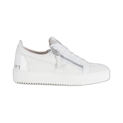 Frankie Zip Detailed Low-Top Sneakers