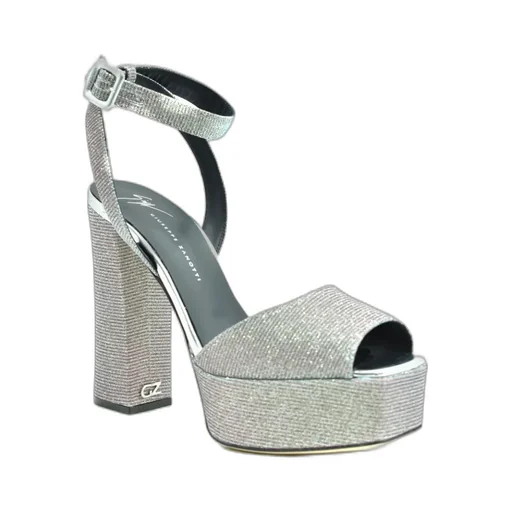 Logo High-Heeled Sandals
