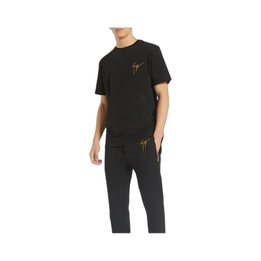 Logo Printed Zipped Track Pants