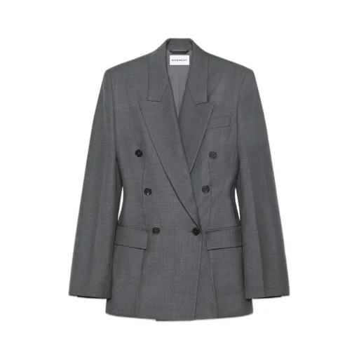 Double-Breasted Jacket In Wool