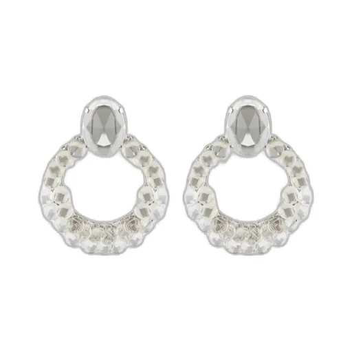 Broken Chandelier Clip Earrings