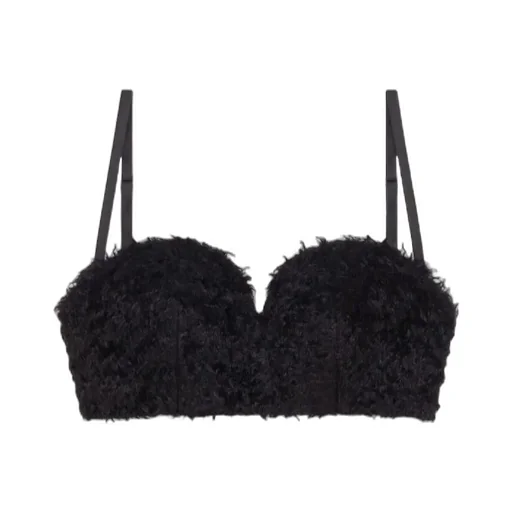 Furry Cropped Top