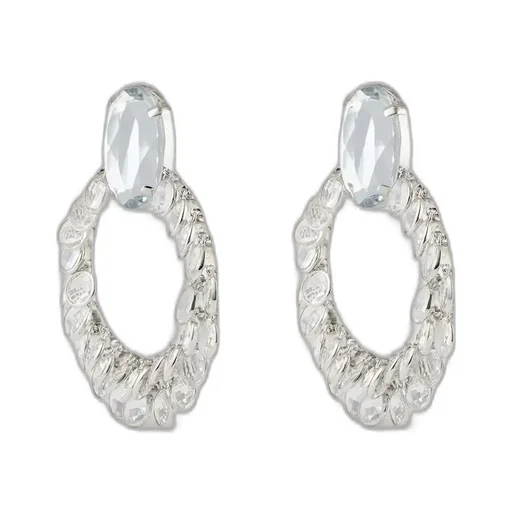 Broken Chandelier Clip Earrings