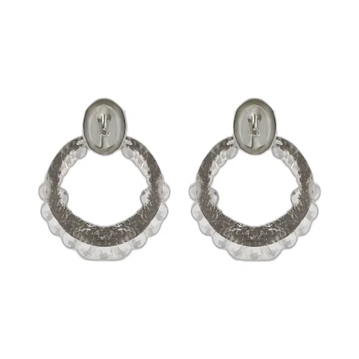 Broken Chandelier Clip Earrings