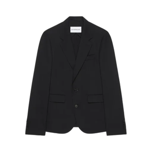 Deconstructed Single-Breasted Jacket