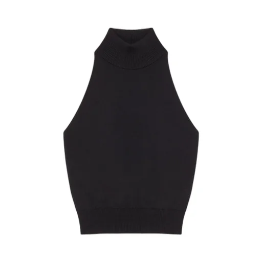 Halterneck Open-Back Top