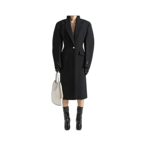 Cocoon Fitted Coat