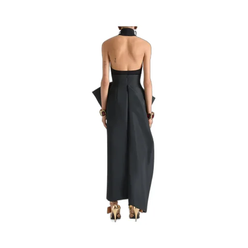 Halterneck Open-Back Top