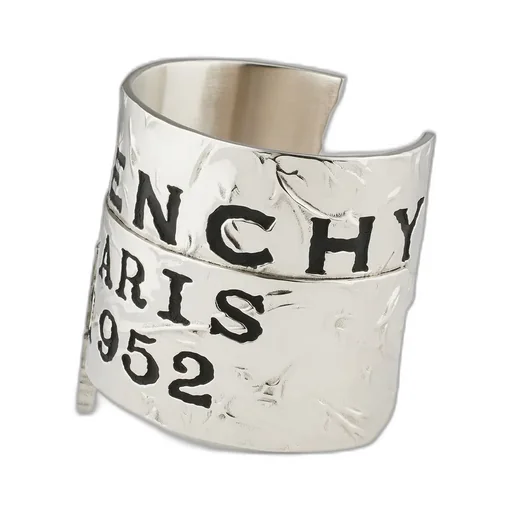 Paris 1952 Logo Engraved Tape Bracelet