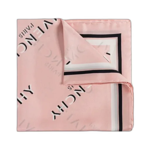 Logo Monogram Frayed-Edge Scarf