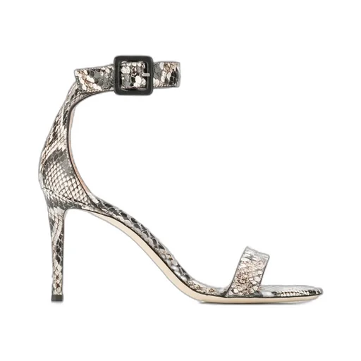 Serpentine Printed Sandals