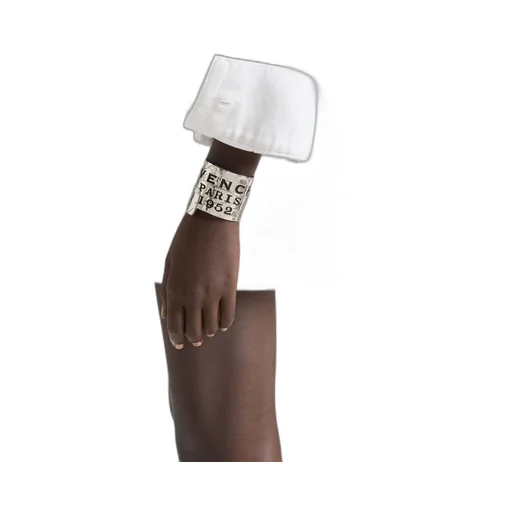 Paris 1952 Logo Engraved Tape Bracelet