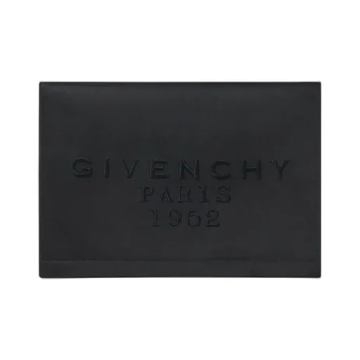 Paris 1952 Signature Embroidered Clutch Bag