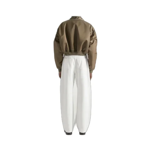 Zip-Up Shawl Collar Bomber Jacket