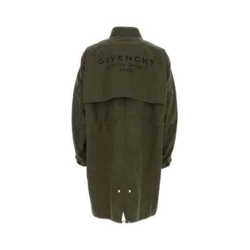Parka With Givenchy Stamp Print