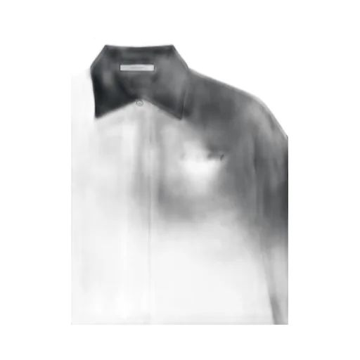 Cocoon Shirt In Poplin With Givenchy Embroidery