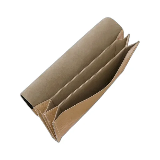Logo Detailed Crinkled Effect Clutch Bag