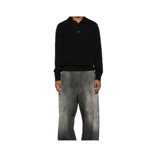 Long-Sleeve Polo Shirt