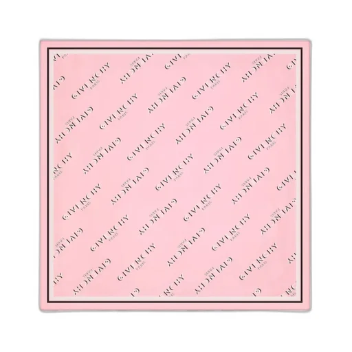 Logo-Print Silk Scarf