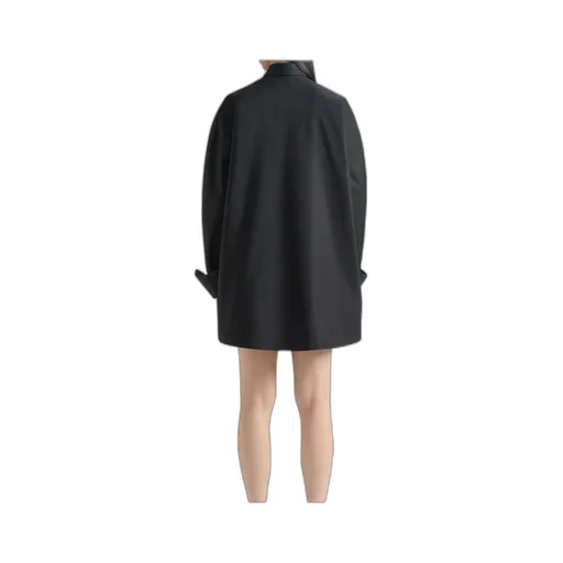 Cocoon Shirt In Poplin With Givenchy Embroidery