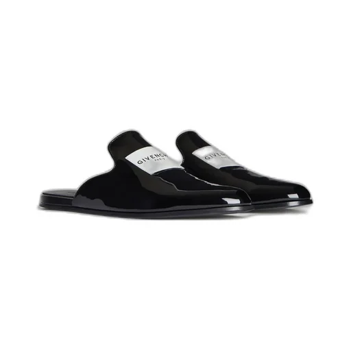 Label Slip-On Flat Mules