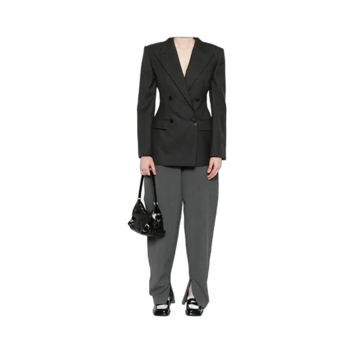 Double-Breasted Button Jacket