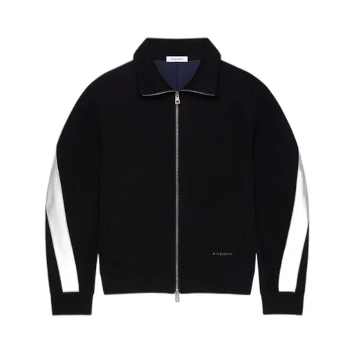 Signature Embroidered Zipped Jacket