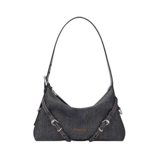 Mini Voyou Bag In Denim