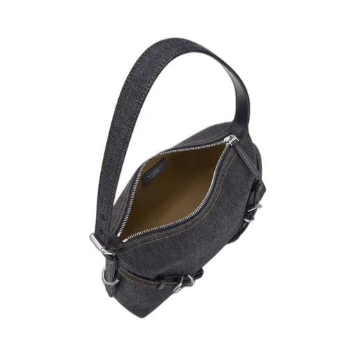 Mini Voyou Bag In Denim