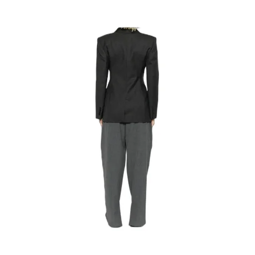 Double-Breasted Button Jacket