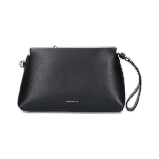 Logo Printed Clutch Bag