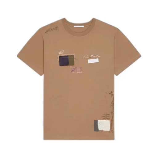Patterned Crewneck T-Shirt