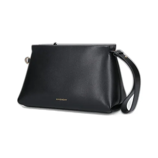 Logo Printed Clutch Bag