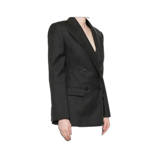 Double-Breasted Button Jacket