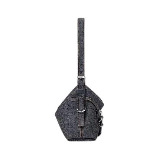 Mini Voyou Bag In Denim
