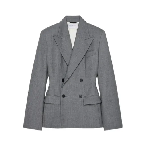 Double Breasted Jacket In Wool