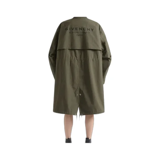 Logo Printed Parka