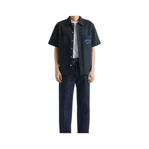 Shirt In Cotton With Givenchy Paris Embroidery