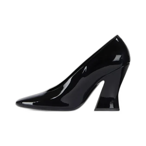 Sculpted Pumps In Patent Leather