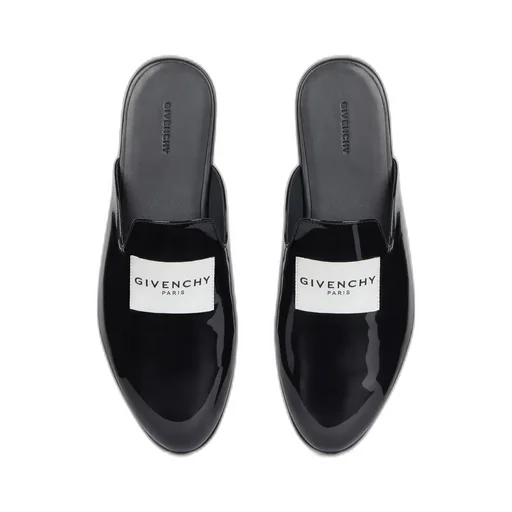 Label Slip-On Flat Mules