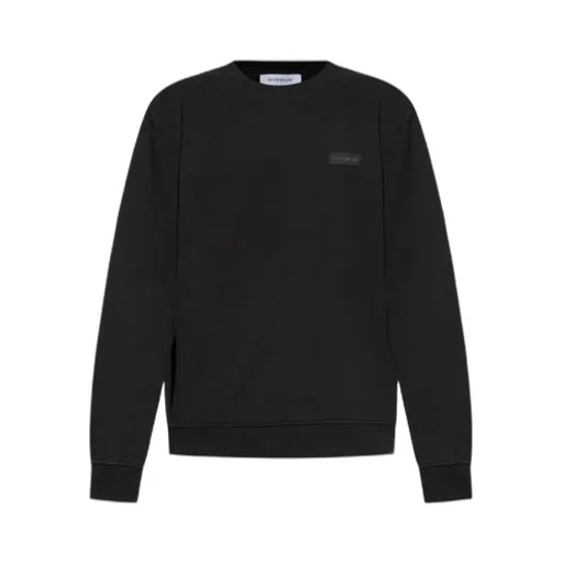 Logo Patch Crewneck Sweatshirt