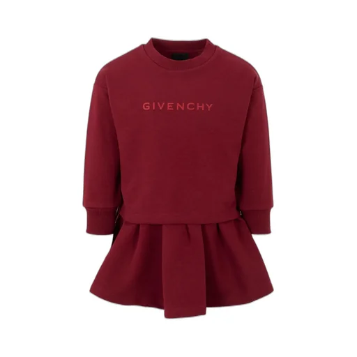 Round Neck Long Sleeve Dress
