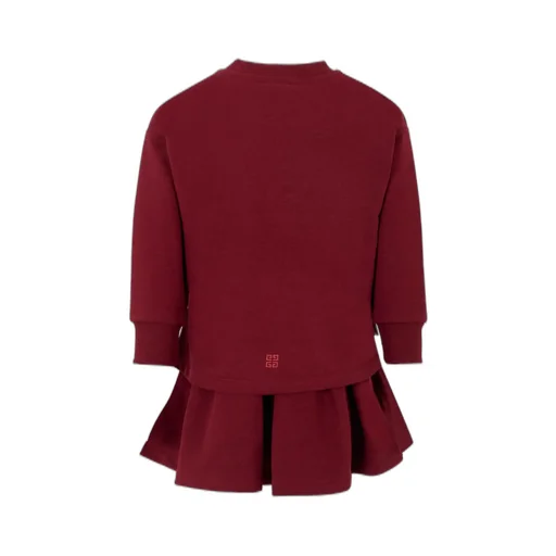 Round Neck Long Sleeve Dress