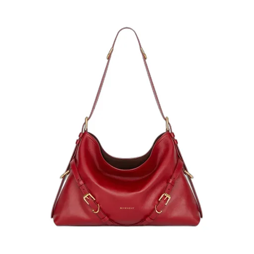 Medium Voyou Bag In Shiny Leather