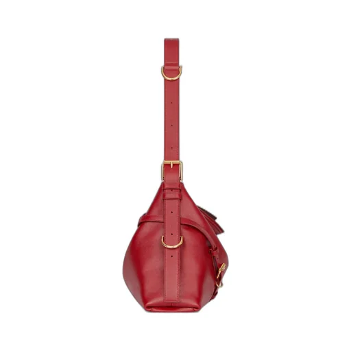 Medium Voyou Bag In Shiny Leather