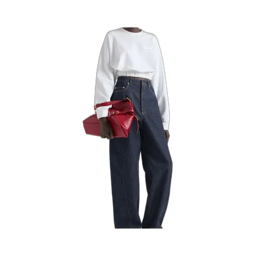 Medium Voyou Bag In Shiny Leather