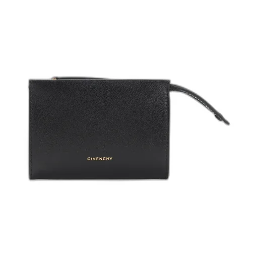 Leather Zip-Fastening Wallet