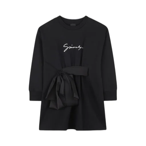 Satin-Tie Dress