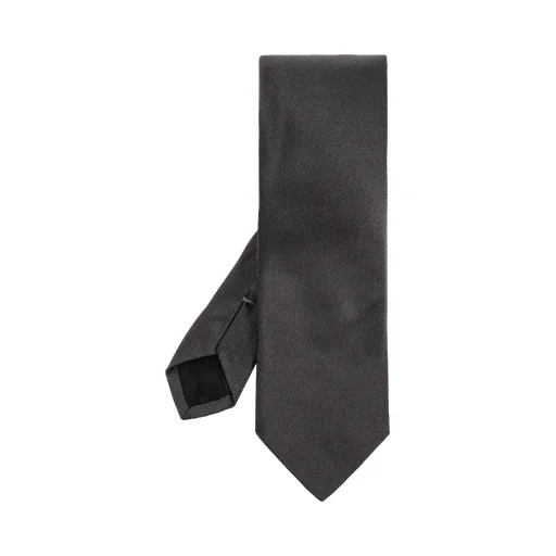 Logo Embroidered Tie