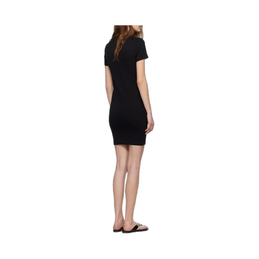 4G Plaque Short-Sleeved Dress